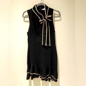 NEW AMANDA UPRICHARD DRESS WOMEN’S SIZE M BLACK MSRP $200